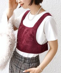SHIPS WOMEN/〈手洗い可能〉モールヤーン ニット ビスチェ/506654076