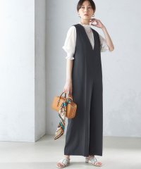SHIPS WOMEN/ウール混 Vネック オールインワン/506655229