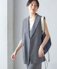 SHIPS WOMEN/ウール混 ボックス テーラード ジレ/506655231