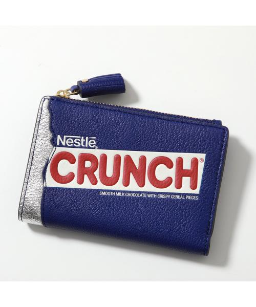 セール】ANYA HINDMARCH 二つ折り財布 Folding Wallet Crunch セール】ANYA HINDMARCH 二つ折り財布 Folding Wallet Crunch