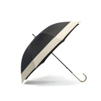 because/ビコーズ because 傘 日傘 長傘 レディース 遮光 ブランド 軽量 かさ 軽い 晴雨兼用 シンプル おしゃれ かわいい 無地 遮熱 内側 黒 大人 手開/506655540