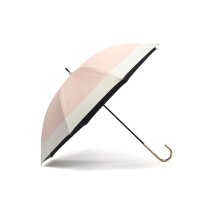 because/ビコーズ because 傘 日傘 長傘 レディース 遮光 ブランド 軽量 かさ 軽い 晴雨兼用 シンプル おしゃれ かわいい 無地 遮熱 内側 黒 大人 手開/506655540