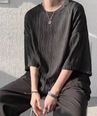 shoppinggo/ショッピングゴー shoppinggo メンズ 半袖tシャツ 夏服 半袖 厚手 Tシャ 柔らかい シルエット おしゃれ プルオーバー 夏 ゆったり クルーネック/506656317