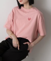 ad thie/アドティエ ad thie 【2024SS新作】ハート刺繍 ワンポイントTシャツ/506657396