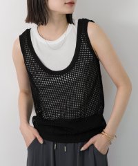 ad thie/アドティエ ad thie 【2024SS新作】透かし編み ニットタンクトップ/506657410