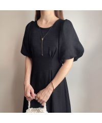 FILLOU/フィルー FILLOU FILLOU バルーンスリーブタックワンピース【ペチコートセット】/506657445