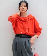 NIJYUSANKU（LARGE SIZE）/【洗える/ご好評につきカラー追加】ヴィスコースストレッチ ドルマン ニット/506657628