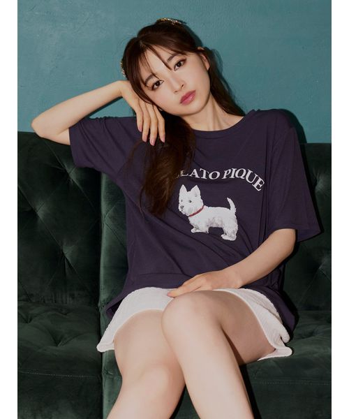 セール】ウエスティワンポイントTシャツ(506658622) | gelato セール】ウエスティワンポイントTシャツ(506658622) | gelato