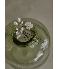 niana/ニアナ niana フラワーモチーフヘアピン3本セット Uピン パール ビーズ ヘアアクセサリー 花 ゴールド シルバー 結婚式 二次会 パーティー オケージョ/506658994