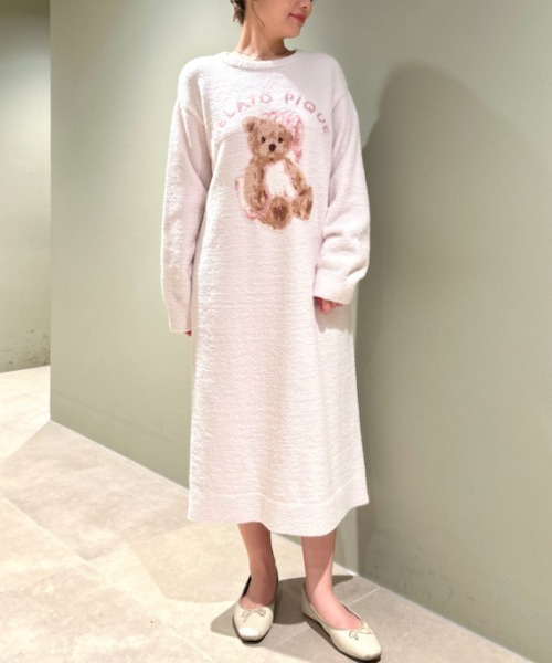 セール 30%OFF】GOOD NIGHT BEAR ジャガードワンピース セール 30%OFF】GOOD NIGHT BEAR ジャガードワンピース