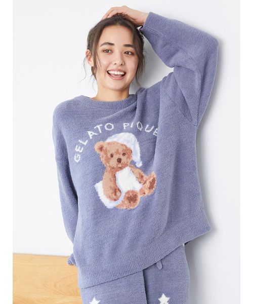 セール 30%OFF】GOOD NIGHT BEAR ジャガードプルオーバー セール 30%OFF】GOOD NIGHT BEAR ジャガードプルオーバー