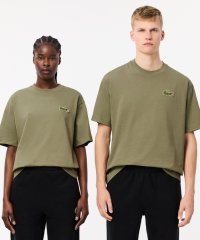 LACOSTE Mens/ラコステ LACOSTE シェニールワニロゴルーズフィットTシャツ/506661240