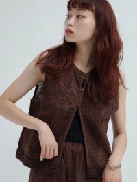 RADIATE/ラディエイト RADIATE インドコットン刺繍ベスト/506661616