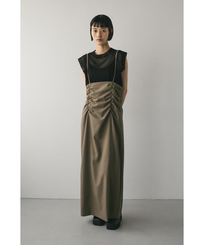 【新品 未使用 未開封】STYLEMIXER セパレートサスペンダースカート STYLEMIXER（スタイルミキサー）の「セパレートサスペンダー