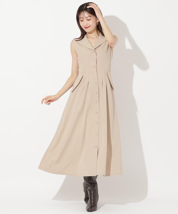 襟付きフレアワンピース(506667458) | AND COUTURE(AND COUTURE 襟付きフレアワンピース(506667458) | AND COUTURE(AND COUTURE
