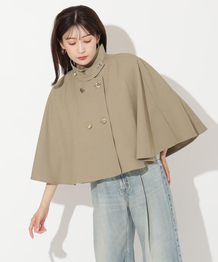 ショートケープジャケットコート(506667462) | AND COUTURE(AND ショートケープジャケットコート(506667462) | AND COUTURE(AND