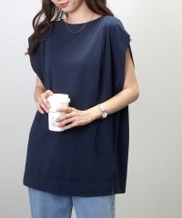Aletta vita/アレッタ ヴィータ Aletta vita シルキーコットンタックデザインカットソー/506671665