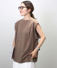 Aletta vita/アレッタ ヴィータ Aletta vita シルキーコットンタックデザインカットソー/506671665