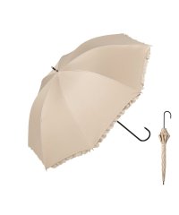 because/ビコーズ because because 傘 晴雨兼用 ビコーズ 軽量 大きめ UVカット SHADING PARASOLS PU Heat Cut Frill/506672038