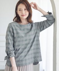 IKKA LOUNGE/袖リボンブラウス/506062099