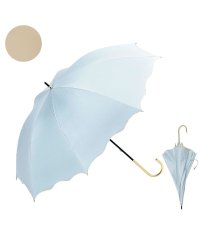 because/ビコーズ because because 傘 ビコーズ 日傘 長傘 晴雨兼用 UVカット 通勤 通学 50cm 手動 PUウェーブメロウ Wave Mellow/506678744