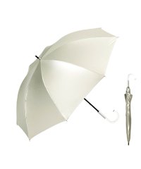because/ビコーズ because because 傘 ビコーズ 日傘 長傘 晴雨兼用 UVカット ブランド パール きれい 通勤 通学 50cm 手動 パールブ Pea/506678745