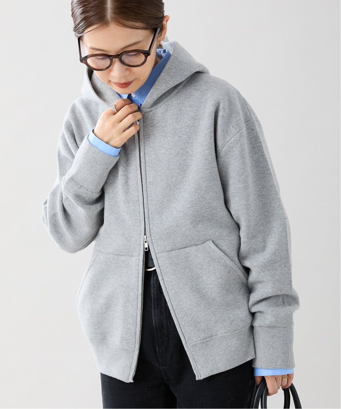 セール 30%OFF】ダブルフェイス ジップアップフーディー セール 30%OFF】ダブルフェイス ジップアップフーディー