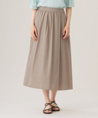 JIYU-KU(LARGE SIZE)/【洗える】ランダムタック スカート/506680462