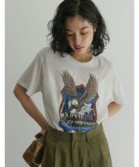 Re:EDIT/[2024 SUMMERCOLLECTION]コットンイーグルプリントヴィンテージライクTシャツ/506107907