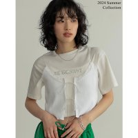 Re:EDIT/リエディ Re:EDIT [森カンナさん着用][2024 SUMMER COLLECTION]レースネックリボンキャミソール/506273470