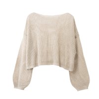 STYLEBLOCK/スタイルブロック STYLEBLOCK E綿タッチメッシュニットショートプルオーバー/506634051