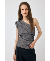 moussy/PLAID ONE SHOULDER ブラウス/506684277