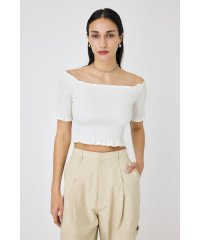 moussy/WAVY オフショルダートップス/506684281