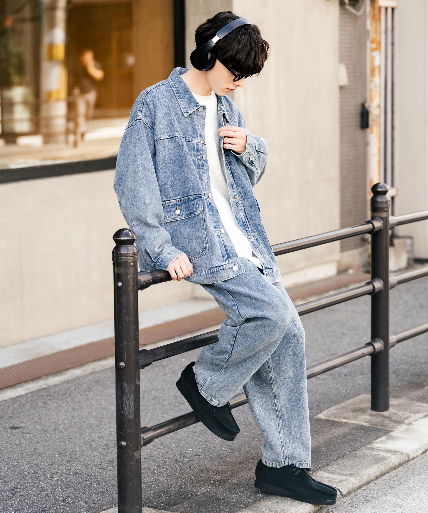 クーポン】ロッキーモンロー Rocky Monroe セットアップ デニム