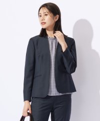 J.PRESS LADIES（LARGE SIZE）/【セットアップ対応】BAHARIYE ノーカラー ジャケット/506686816