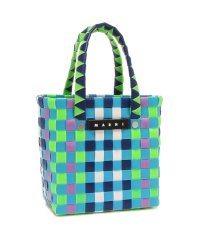 MARNI/マルニ MARNI かごバッグ マルチカラー ウーブン マイクロ バスケット ブルー レディース MARNI M00178M00I WMW55F 0M845/506687738