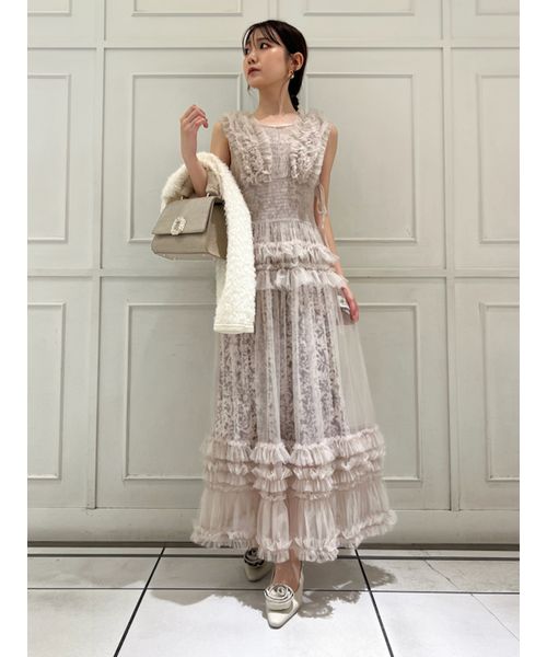 セール 50%OFF】ボリュームチュールワンピース(506687805