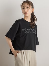 Droite Lautreamont/ドロワット ロートレアモン Droite lautreamont ロゴプリントT≪手洗い可能≫/506524464