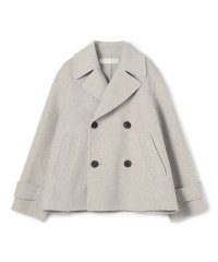 GALERIE VIE/ウールカシミヤダブルフェイス Pコート/506690742