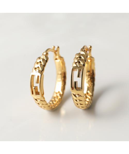 セール】FENDI バゲット ピアス 8AG992 B08 フープ FFロゴ セール】FENDI バゲット ピアス 8AG992 B08 フープ FFロゴ
