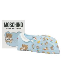 MOSCHINO/モスキーノ ベビー服 ベビー用品 テディベア ロンパース　帽子 ブルー キッズ MOSCHINO MMY056 LBA00 40304/506692474