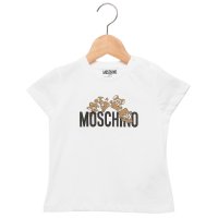 MOSCHINO/モスキーノ MOSCHINO 子供服 Tシャツ カットソー テディベア ホワイト キッズ MOSCHINO MWM032 LAA03 10101/506692478