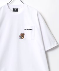 TOM＆JERRY/Tom＆Jerry/トムとジェリー キャラクター 接触冷感 UVカット オーバーサイズ ポケット付半袖Tシャツ/506693659