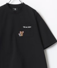 TOM＆JERRY/Tom＆Jerry/トムとジェリー キャラクター 接触冷感 UVカット オーバーサイズ ポケット付半袖Tシャツ/506693659