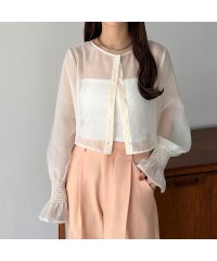 callautia/カラウティア callautia callautia 前後2wayシアーブラウス/506693746