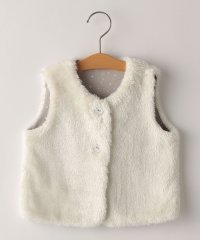 SHIPS KIDS/SHIPS KIDS:80～90cm / フェイクファー リバーシブル ベスト/506695085