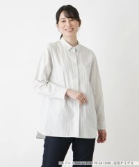 Leilian/レリアン Leilian ストライプシャツ/506563275