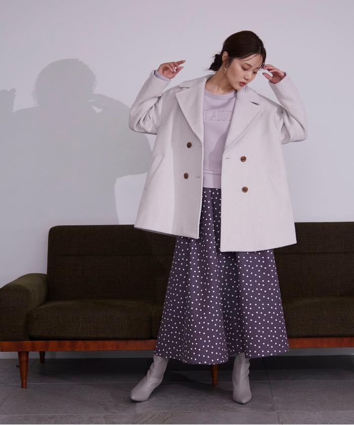 セール】Aラインミドルコート 24AW(506590311) | プロポーション セール】Aラインミドルコート 24AW(506590311) | プロポーション