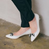 ALUNE SEVEN TWELVE THIRTY/アルネ セヴン トゥエルヴ サーティ ALUNE SEVEN TWELVE THIRTY スティレットローヒールリボンパンプス/506673055