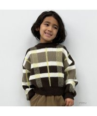 MAC HOUSE(kid's)/マックハウス Mac－House GOOD CREW グッド クルー チェックニット PMHGC221105/506678277